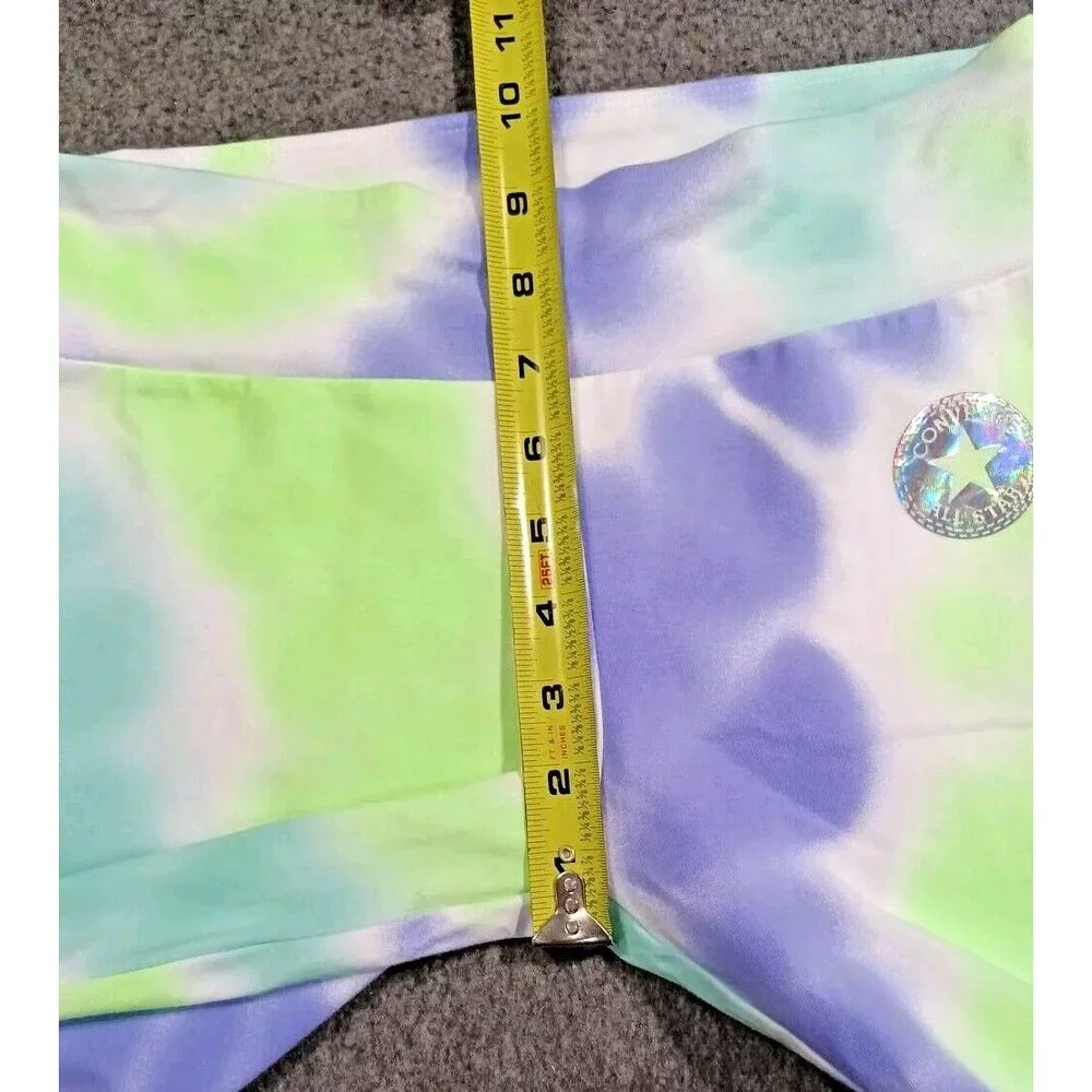 Converse Girls Leggings Light Dew New With Tags Size Large 12-13 Years Tie Dye